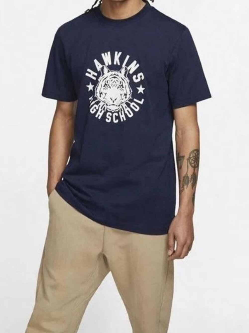 Nike x 'Stranger Things' Collab T-Shirt, Size L